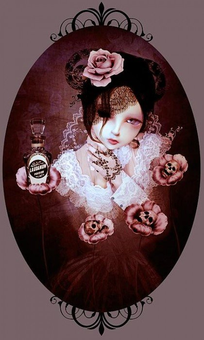 Готическая красота от Натали Шау (Natalie Shau)