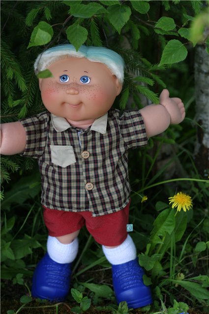 Капустная грядка отдыхает на даче. Cabbage Patch Kids (фото 7)