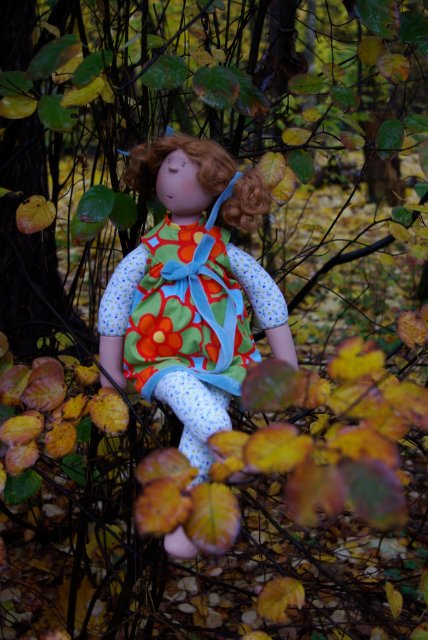 Может быть Janni, а может быть...Коричка? Игровая кукла от Zwergnaze