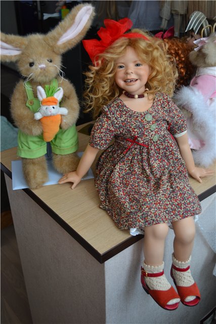 Солнышко в фарфоре! Аннушка от Heidi Plusczok