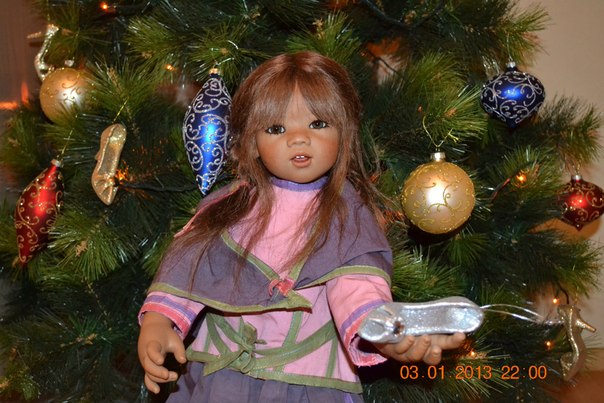 Мои новогодние подарочки.. Munira и Liniki от Annette Himstedt (фото 7)