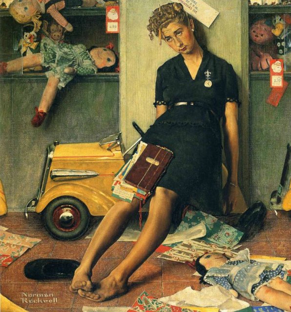 Марк Твен американской живописи. Лиричная и живая старая Америка Нормана Роквелла