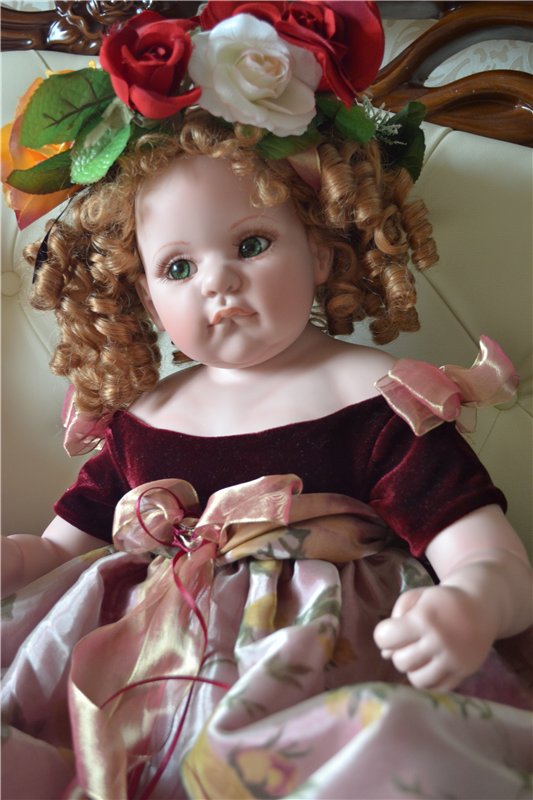 Мои первые куклы от Файзах Спанос - Молитва, Ангел и Чайная Роза