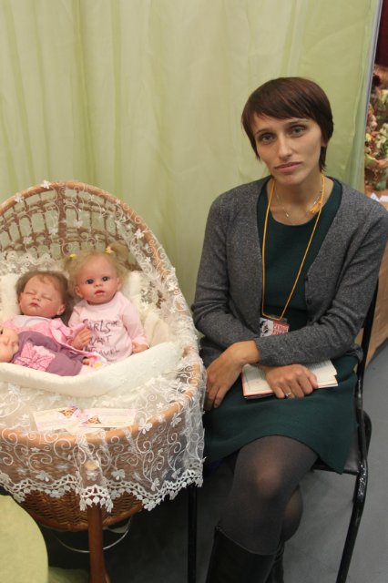 Наши мастера на выставке кукол - Тишинка 2013 | Бэйбики Наши мастера на выставке кукол - Тишинка 2013 (фото 5)