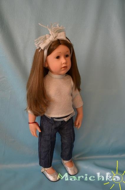 Клара и Изабель... или просто Снегурочки! Куклы Gotz