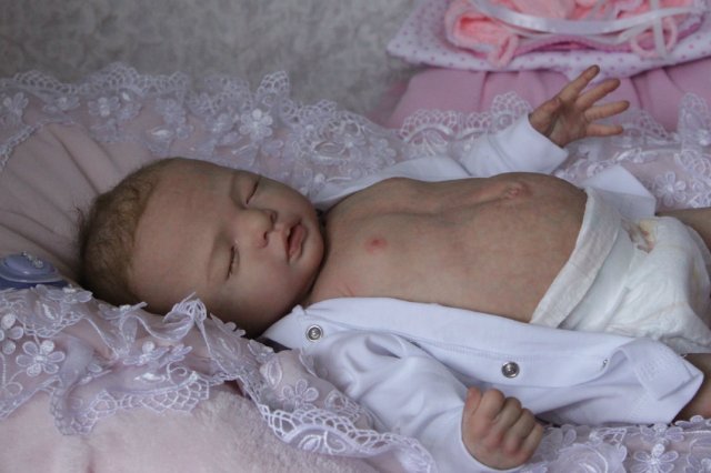 Спящая красавица Джульетта! Куколка реборн Виктории Вишни (фото 6)
