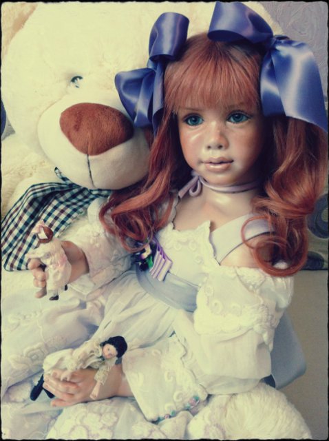 Сиреневое настроение или девочка от Сьюзен Крей