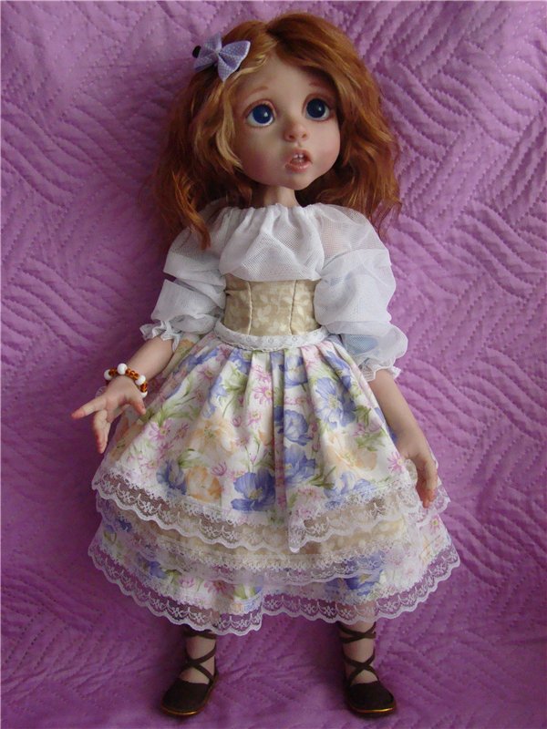 Волшебные глазки. Авторская кукла Кондрашовой Ирины