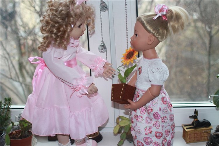 Поздравления с 8 - Марта — Домашние коллекции кукол: фото собраний