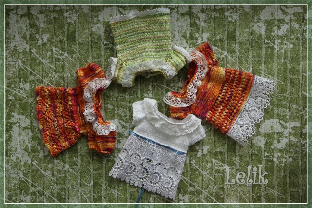 Летние кофточки для Gotz — Одежда и обувь для кукол своими руками: фото