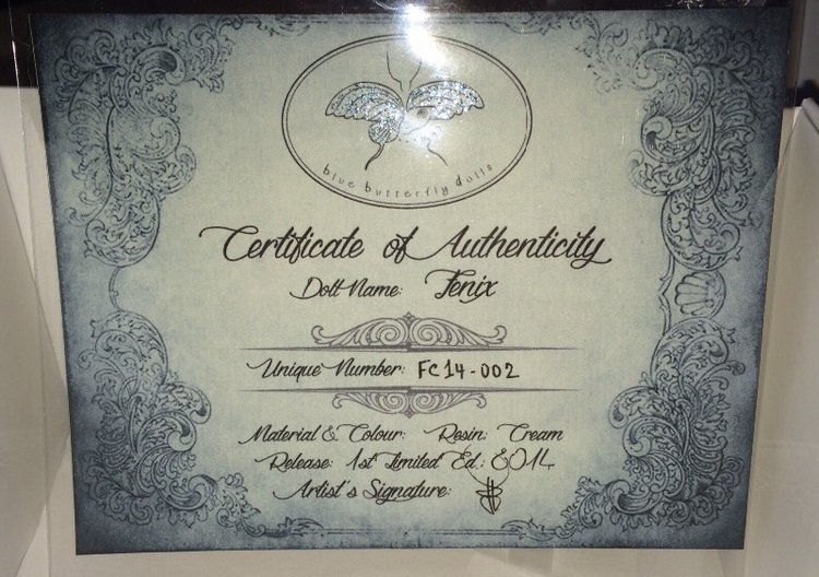 Привет, незнакомки! Fenix от Blue Butterfly Dolls