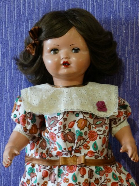 Восстановление старенькой английской куколки (фото 4)