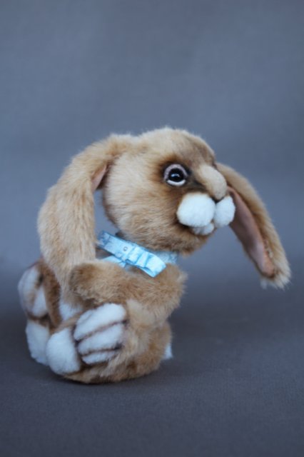 Заяц Луиджи. Авторская игрушка Татьяны Матляк (фото 5)