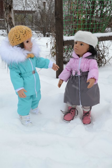 Новый год, новые встречи... Мои куколки