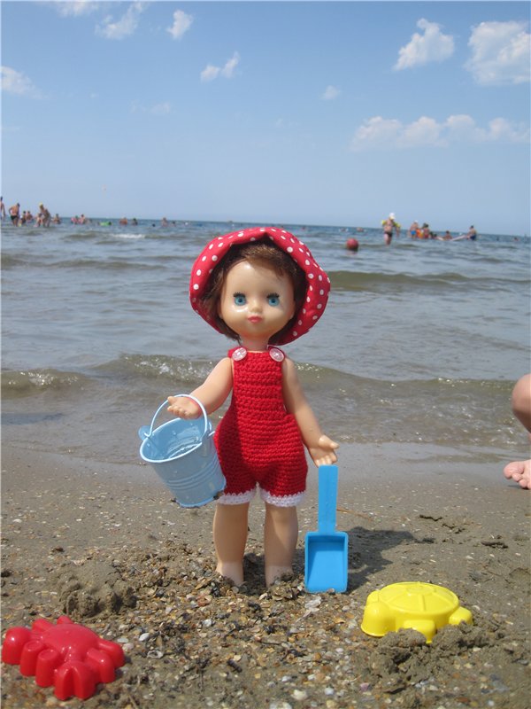 Галчонок и лето. Винтажна куколка СССР Галя