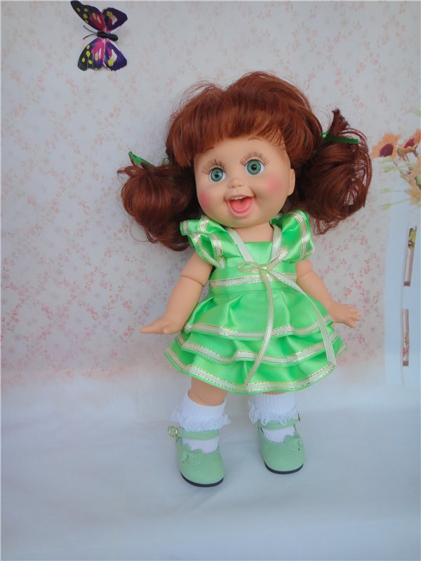 Солнечная девочка -Пенни ООАК от Galoob Baby Face (фото 10)