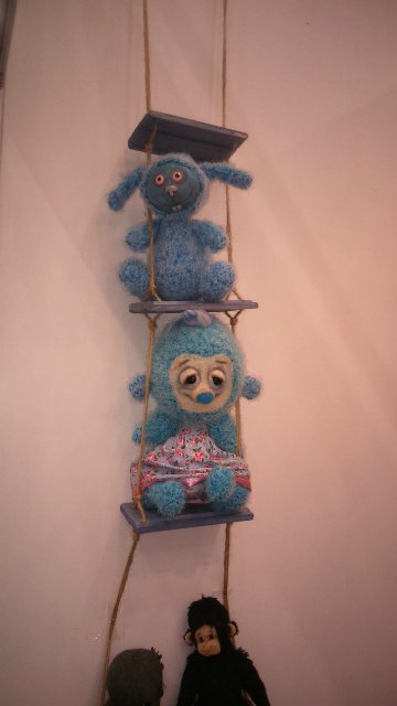 Ещё картинки с выставки... XI Международный Салон кукол на Тишинке в Москве 2015. Фото