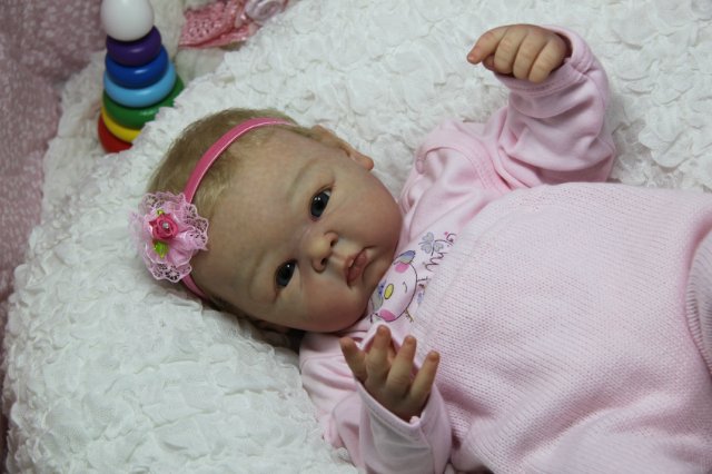 Пышка Пэрис. Куколка реборн Виктории Вишни