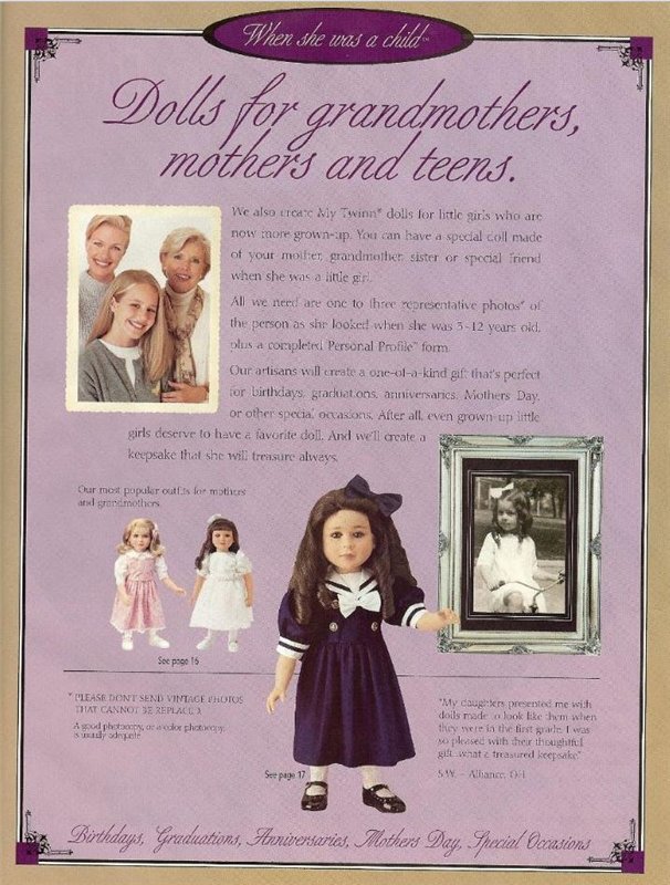 История компании и обзор кукол My Twinn