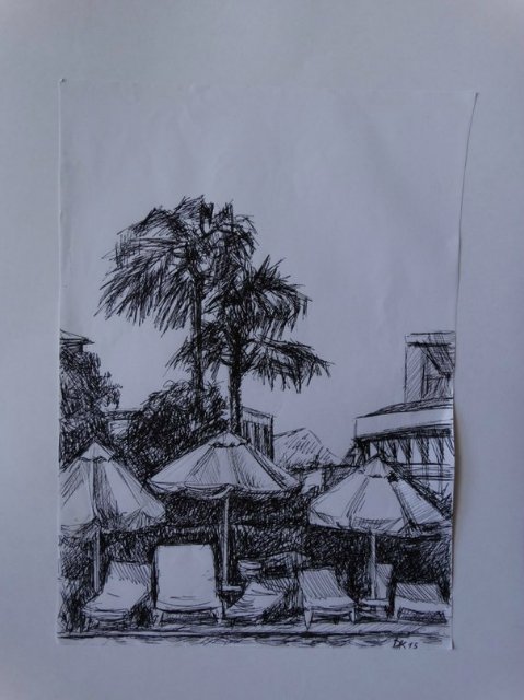 Живопись и рисунки — Другие хобби и увлечения: сад (фото 10)