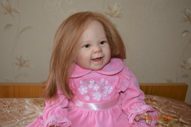 Моя Николь, кукла реборн из молда Мейзи Андреа Арчелло (фото 9)