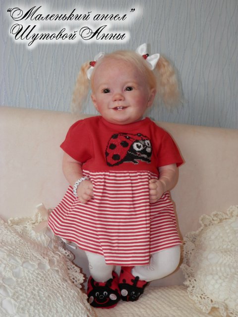 Божья коровка по имени Эмилия. Кукла реборн Шутовой Анны