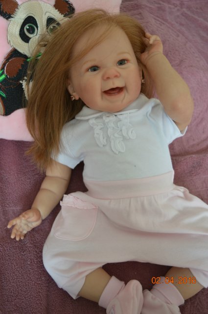 Моя Николь, кукла реборн из молда Мейзи Андреа Арчелло (фото 8)