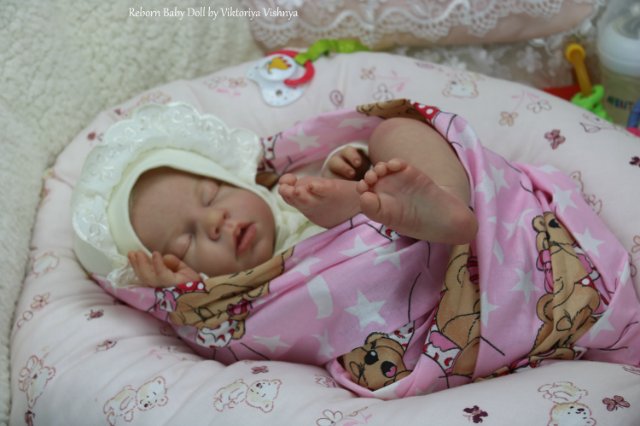 Нежнуля Ноа...Куколка реборн Виктории Вишни
