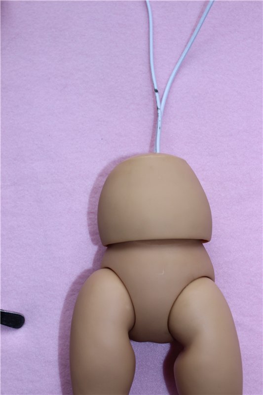 Engel puppe. Небольшой МК по перетяжке и знакомство с куклой этой фабрики (фото 6)