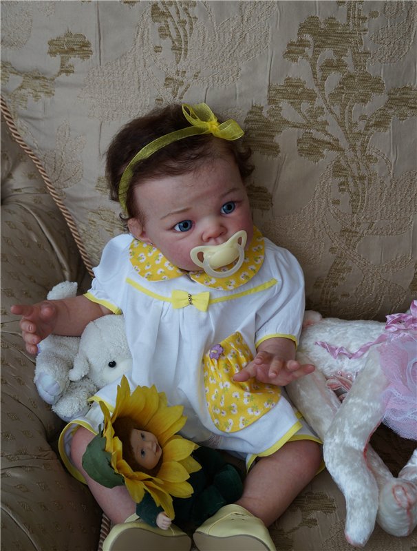 Паулина(Poppet). Кукла реборн Наталии Коноваловой | Бэйбики Паулина(Poppet). Кукла реборн Наталии Коноваловой (фото 10)