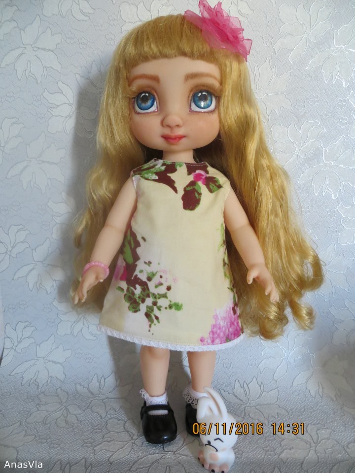 Мила - ООАК куколки Disney Animators (фото 6)