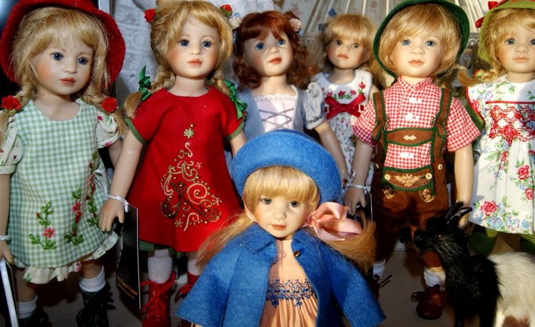 Плюшек много не бывает - маленькие принцессы от Heidi Plusczok