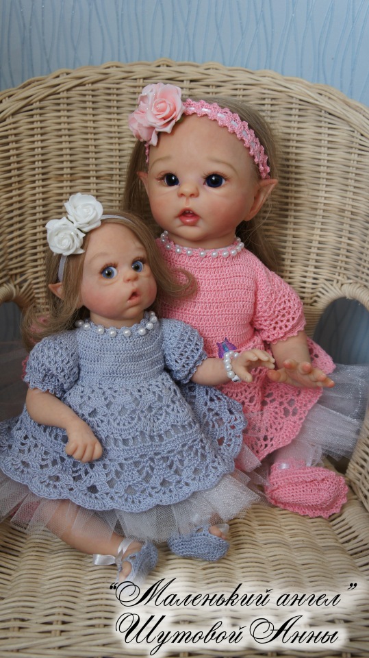 Цветочные эльфы. Кукла-реборн Шутовой Анны
