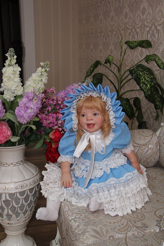 Улыбашка Лиза — Куклы Реборн (Reborn): работы мастеров