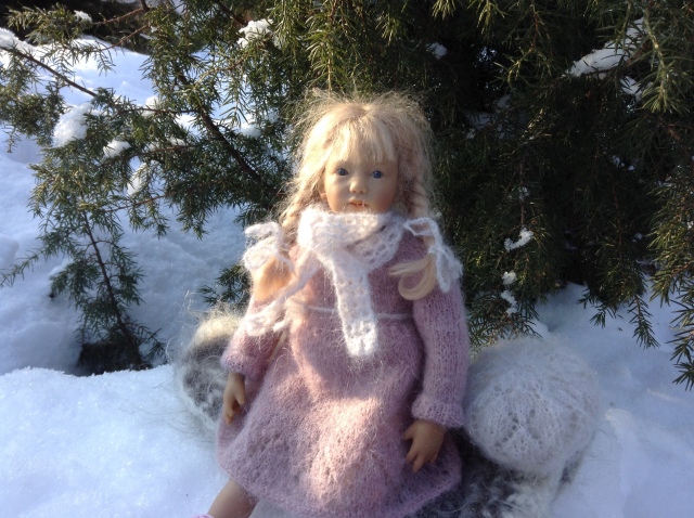 Зимняя фотосессия Сири. Siri mini club A. Himstedt