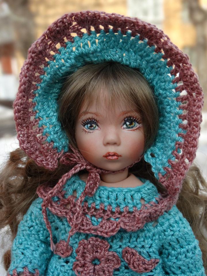 Обновлённые малышки. ООАК фарфоровых куколок Дианы Эффнер