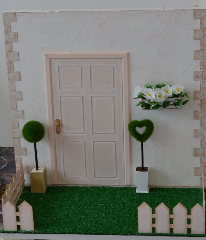 Большой румбокс с аксессуарами (фотозона 7в1) для кукол от 25 см