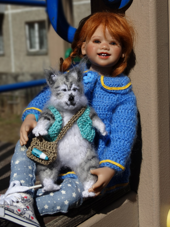 Кукла Annette Himstedt Лиля и Васька (фото 7)