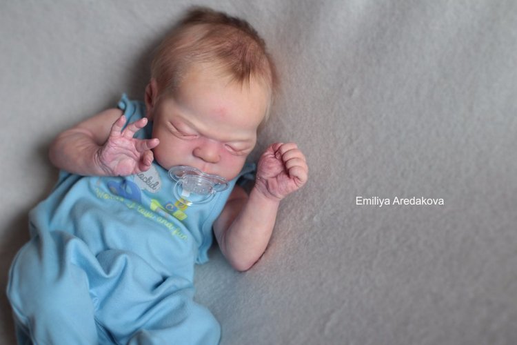 Мой реалистичный малыш реборн из молда Knox. Кукла Эмилии Аредаковой