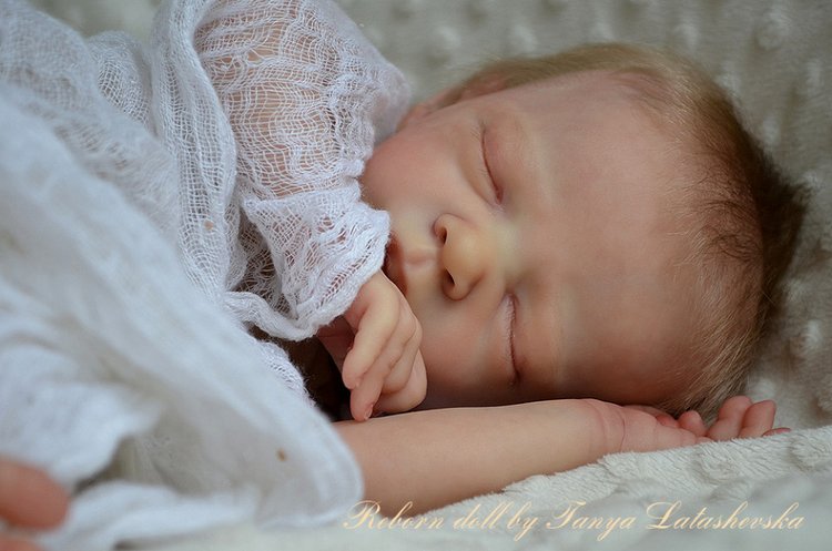 Спящее облачко крошка реборн Denver Rose (фото 4)
