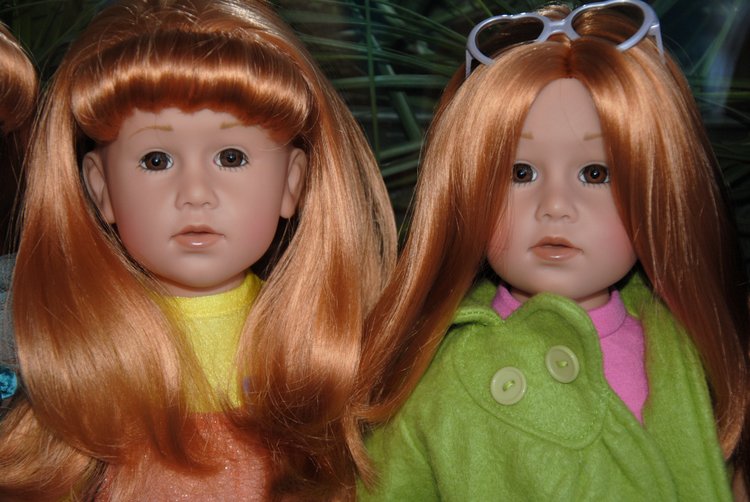 Все Рыжие Снегурочки Gotz. 2003-2010