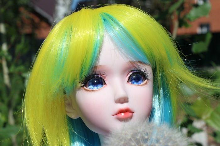 Яркое лето с Анжеликой - Кукла Звезда подиума. ООАК, 5-ый молд, 60 см (фото 5)