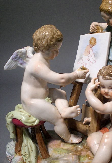 Детки Meissen, продолжение: Купидончики, Херувимчики, Валентинчики