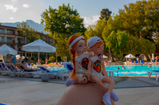 Мышулики в отпуске. Авторские куклы Лидии Снуль. BJTales