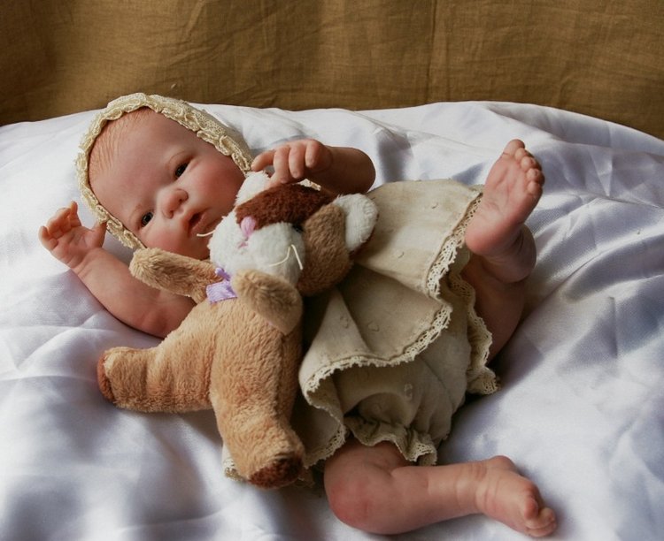 Новый малыш родился. Мини реборн (фото 4)