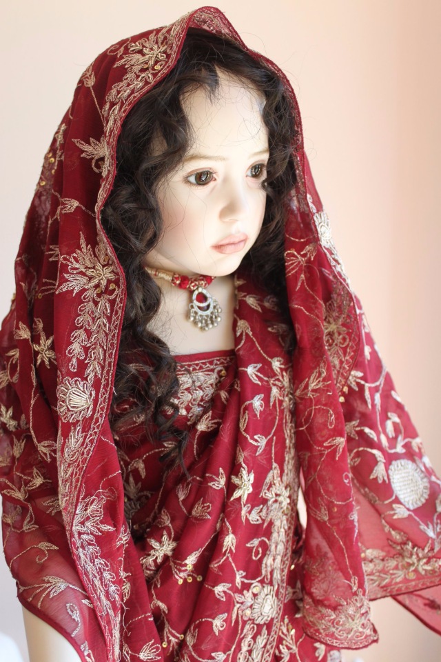 Процесс создания фарфоровых кукол - Джинн Гросс (Jeanne Gross). Часть третья: Стефани (Stephanie). Вишенка на торте