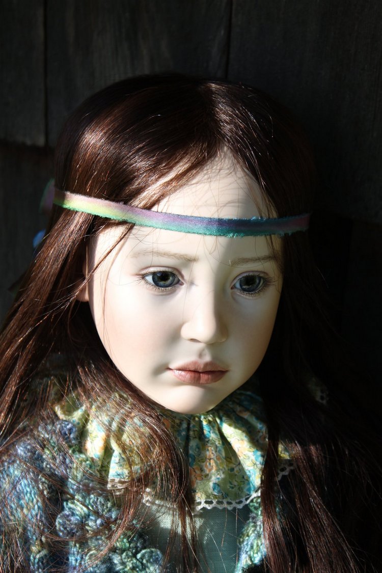 Процесс создания фарфоровых кукол - Джинн Гросс (Jeanne Gross). Часть Часть седьмая - Дети Цветов