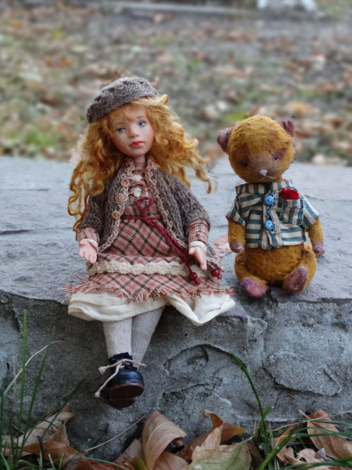Осеннее настроение — Домашние фото авторских кукол: личные коллекции (фото 8)
