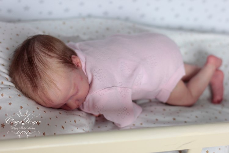 Моя кроха Эшли. Кукла реборн Олеси Венгер