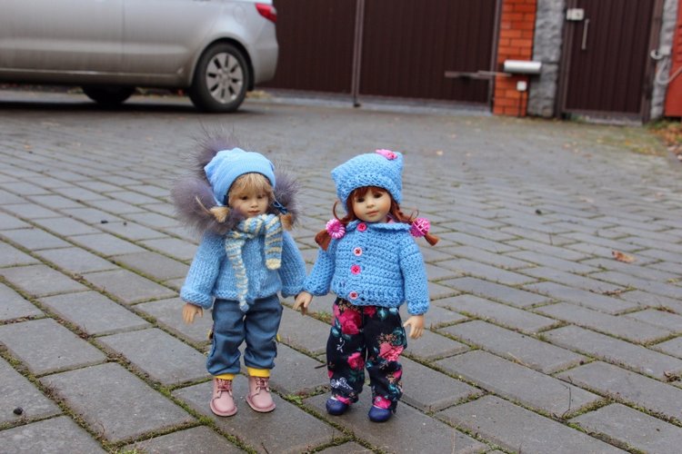 В гостях у плюшек — Куклы Heidi Plusczok (Хайди/Хейди Плюсчок) — фото (фото 2)